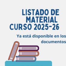 LISTADO DE LIBROS CURSO 2025/26